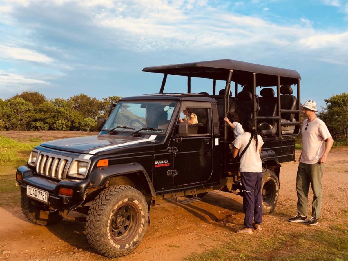 udawalawe national park foreign family
