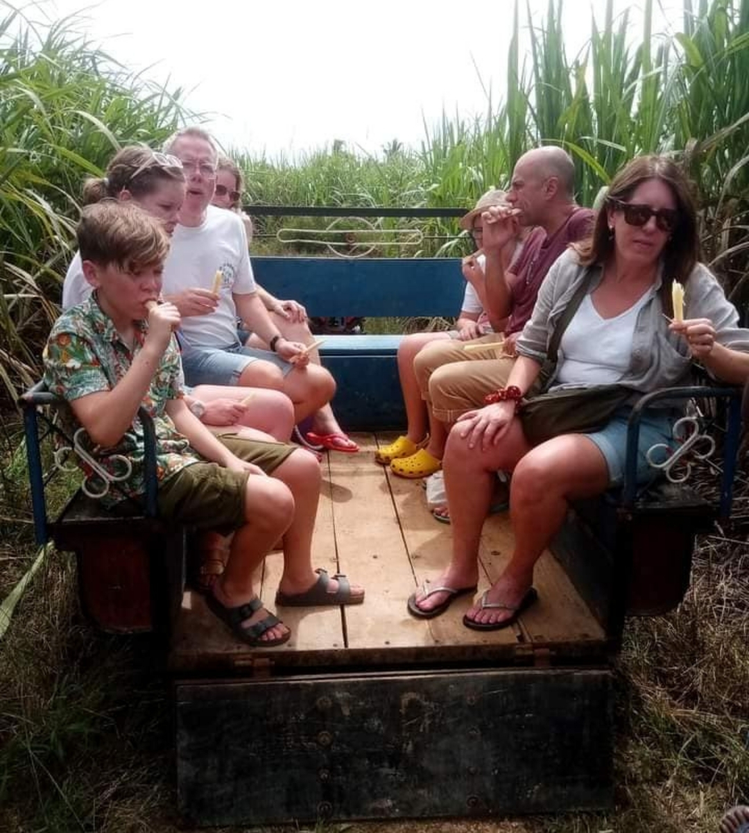 udawalawe village tour sugercane farm small tractor ride